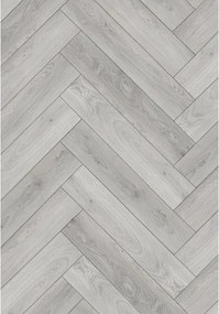 Mexen Saguaro vinylpanelen visgraat 635 x 127 mm SPC 6,5 mm, IXPE onderlaag 1,5 mm, 4 V-voeg, Eik - F1182-0635-127-505-4V1-01