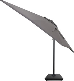 Zweefparasol  2.6x3.5m Desert (incl. voet en hoes) Taupe-naturel-bruin Camello Luna