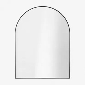 Bolenge Aluminium Wandspiegel 65x85 Cm Zwart - Sklum