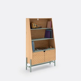 Boekenkast/opbergrek voor kinderen, Waldo