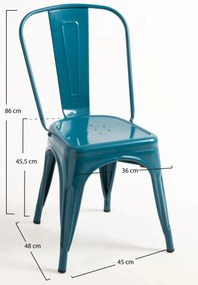 Set 4 Torix Stoelen