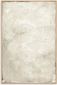 Handbeschilderde ingelijste canvasdoek Simple Living 3