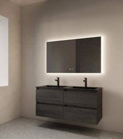 Gliss Design Style spiegel met LED-verlichting en verwarming 140x70cm