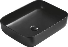 Mexen Carla opzetwastafel 50 x 39 cm, zwart mat - 21555085