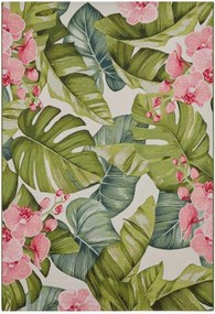Laagpolig in- & outdoor vloerkleed Flair Tropical