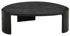 Richmond Interiors Navarino Salontafel Set Zwart Hout Organisch - 114 X 90cm.