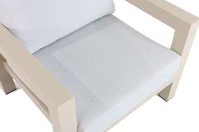 Tuinstoel Aluminium Taupe-naturel-bruin Lifestyle Garden Furniture Luca