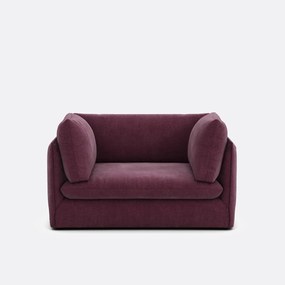 XL fauteuil in structuurstof, Malo
