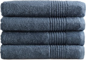 Handdoek Supreme Collectie - 4 stuks - 70x140 - ijsblauw