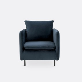 Fauteuil in fluweel, Ivete