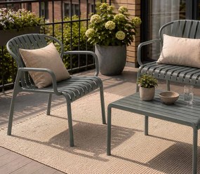 Garden Impressions Jade loungeset 4-delig - stone groen