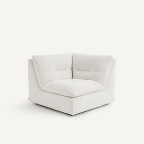 Modulaire 90° hoek in gemêleerde stof, GIULIANO