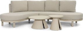 Loungeset tuin 5 personen Rope Zand/Beige  Santika Furniture Santika