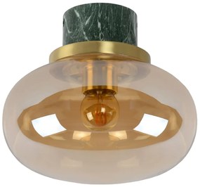 Lucide Lorena plafondlamp 23cm 40W groen donker