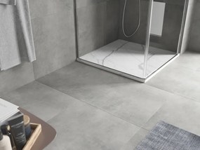 Mexen Hugo vierkante SMC-douchebak 90 x 90 cm, witte steen - 42159090