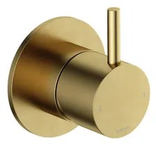 Hotbath Cobber Afbouwdeel - voor douche mengkraan - Geborsteld Messing PVD CB131EXTBBP
