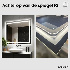 Spiegel met verlichting F2