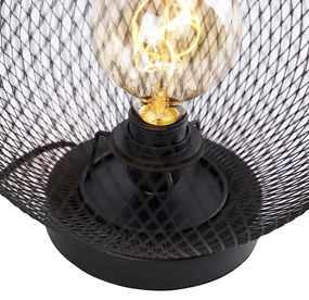 Moderne tafellamp zwart - Mesh Ball Modern E27 Draadlamp bol / globe / rond Binnenverlichting Lamp