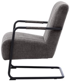 Fauteuil Met Armleuning Grijs