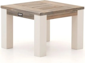 Bijzettafel tuin ROUGH | Vierkant  | Tuintafel Teakhout | 55x55cm | Kees Smit Tuinmeubelen