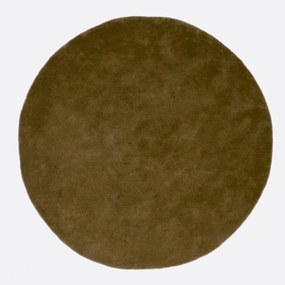 Rond vloerkleed in getuft kant Renzo, groot model