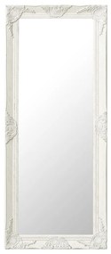 vidaXL Wandspiegel barok stijl 50x120 cm wit