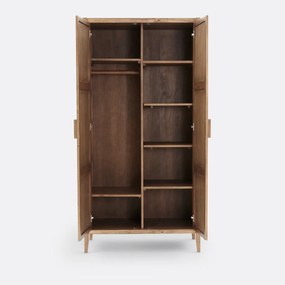 Kast met 2 deuren in massief dennenhout Nottingham