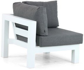 Hoek loungeset 5 personen Aluminium Wit  Lifestyle Garden Furniture Luca