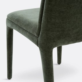 Set van 2 met stof beklede stoelen, Wilga