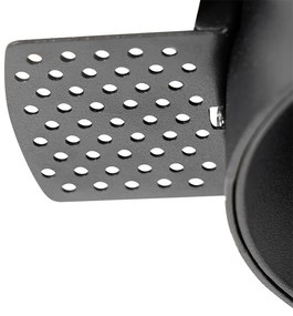 Set van 6 Moderne inbouwspot zwart GU10 rond trimless - Oneon Honey