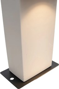 Modern buiten paaltje grijs 35cm IP44 - Pompei
