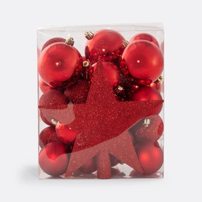 Set van 33 Kerstboom versieringen, Caspar