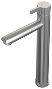 Brauer Brushed Edition ColdStart verhoogde wastafelkraan energy-saving model E RVS geborsteld PVD