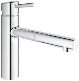 Grohe Concetto keukenkraan met uittrekbare handdouche dualspray Chroom