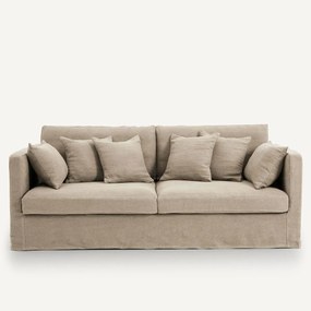 Bankhoes in dik stonewashed linnen, Neo Kinkajou