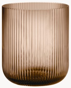 Windlicht Ven met groefreliëf