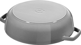Staub Braisers Sauteerpan Chistera 24 cm / 2,5 l, Grafietgrijs - Braisers - Staub