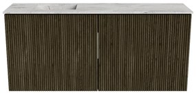 Mondiaz Joya DLux 90cm toiletmeubel shadow met wastafel faye links 1 kraangat glace