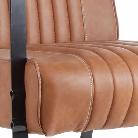 Fauteuil - Sanne - stof Vintage cognac
