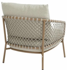 4 Seasons Outdoor Martinique loungestoel amber Loungestoel   beige weerbestendig