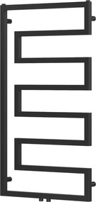 Mexen Floryda decoratieve radiator 1080 x 600 mm, 358 W, zwart - W206-1080-600-00-70