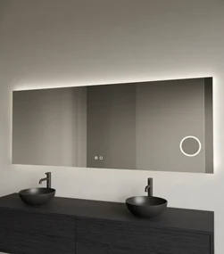 Gliss Design Lumin spiegel met LED-verlichting 180x70cm