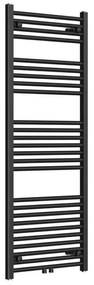 Rosani Classic radiator 60x180cm recht middenaansluiting 879watt mat zwart - licht beschadigd-OUTLET UDEN AF-CN 60/140 matt black middle-connect