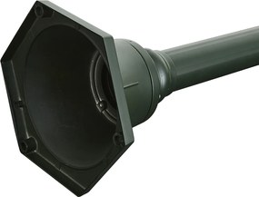 Klassieke buiten lantaarn donker groen 235cm 3-lichts IP44 - Berta