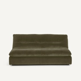 3-zits modulaire zetel in fluweel, GIULIANO