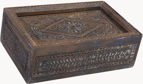 Decoratieve opbergdoos Rivo van mangohout