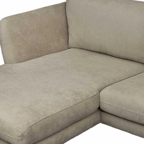 Hoekbank - Madelief - links - stof Soro taupe 23