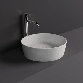 Rak Skin ronde waskom 42cm wit beton