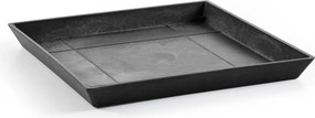 Ecopots onderschotel met waterreservoir - Vierkant - Dark Grey - 43 x H3,5 cm