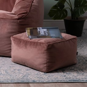 Amara Poef Velvet - Roze